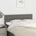 Headboards 2 Pcs Dark Grey 72x5x78/88 Cm Fabric Talapi