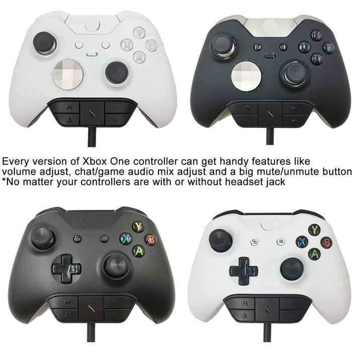 Headset Adapter for Xbox one Controller Stereo Headphone