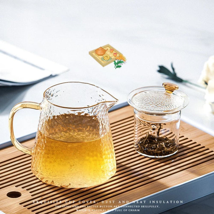 Heat Resistant Glass Tea Pot for Kung Fu