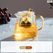 Heat Resistant Glass Tea Pot for Kung Fu