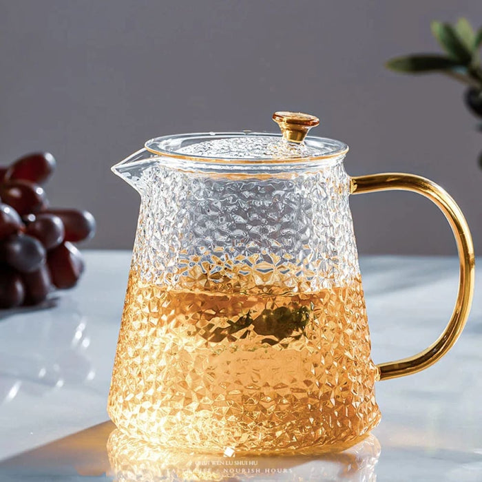 Heat Resistant Glass Tea Pot for Kung Fu