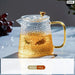 Heat Resistant Glass Tea Pot for Kung Fu