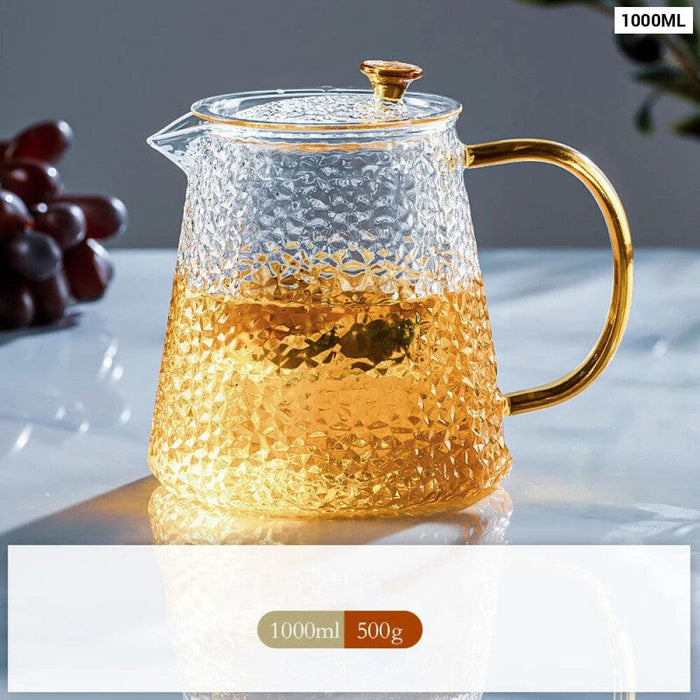 Heat Resistant Glass Tea Pot for Kung Fu