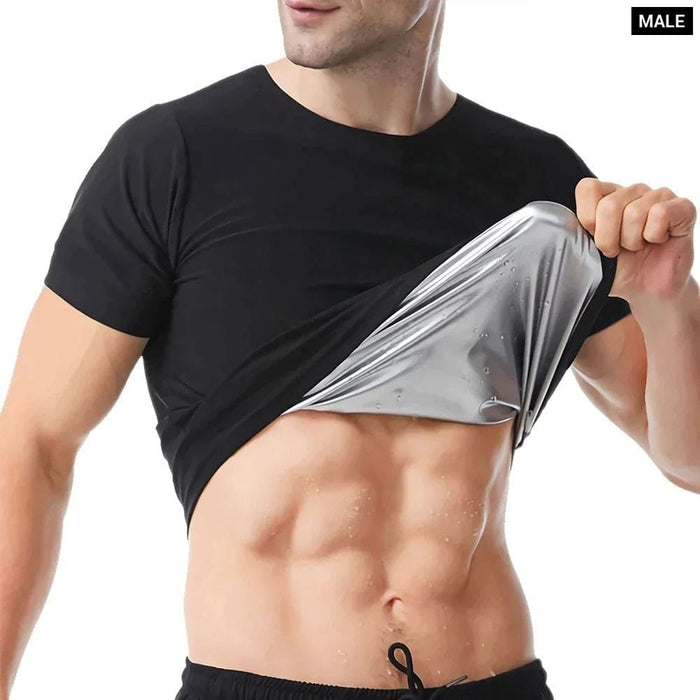 Heat Trapping Compression Sweat Vest Body Shaper for Weight