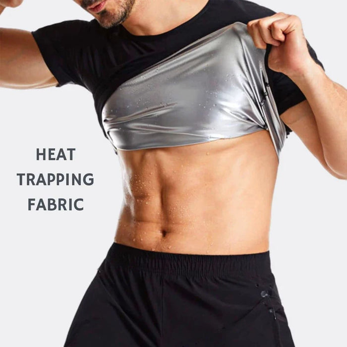 Heat Trapping Compression Sweat Vest Body Shaper for Weight