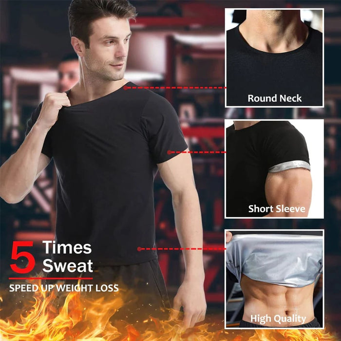Heat Trapping Compression Sweat Vest Body Shaper for Weight
