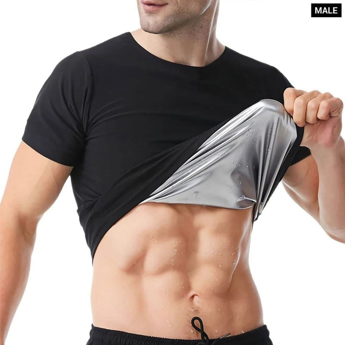 Heat Trapping Compression Sweat Vest Body Shaper for Weight