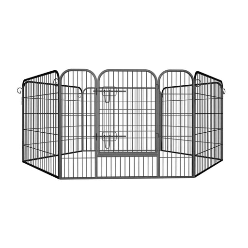 Heavy Duty Comfortable Pet Dog Game Fence Foldable 6 Panel
