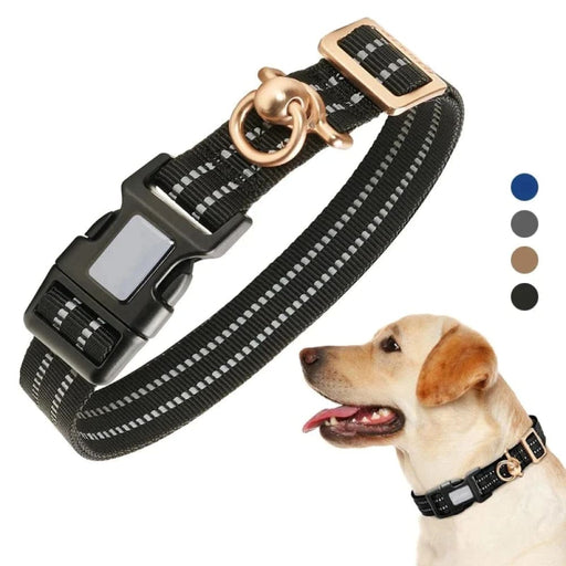 Heavy Duty Dog Collar Reflective Adjustable