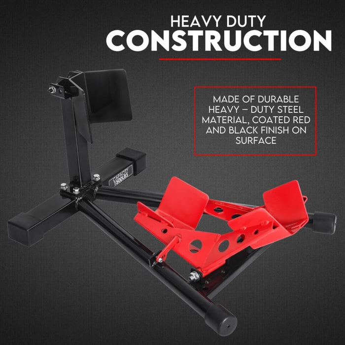 Heavy Duty Motorcycle Motorbike Stand Front Wheel Chock