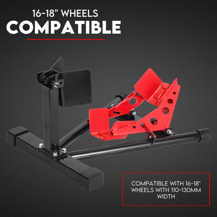 Heavy Duty Motorcycle Motorbike Stand Front Wheel Chock