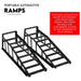 Heavy Duty Portable Car Loading Ramp Set 2000kg Maintenance