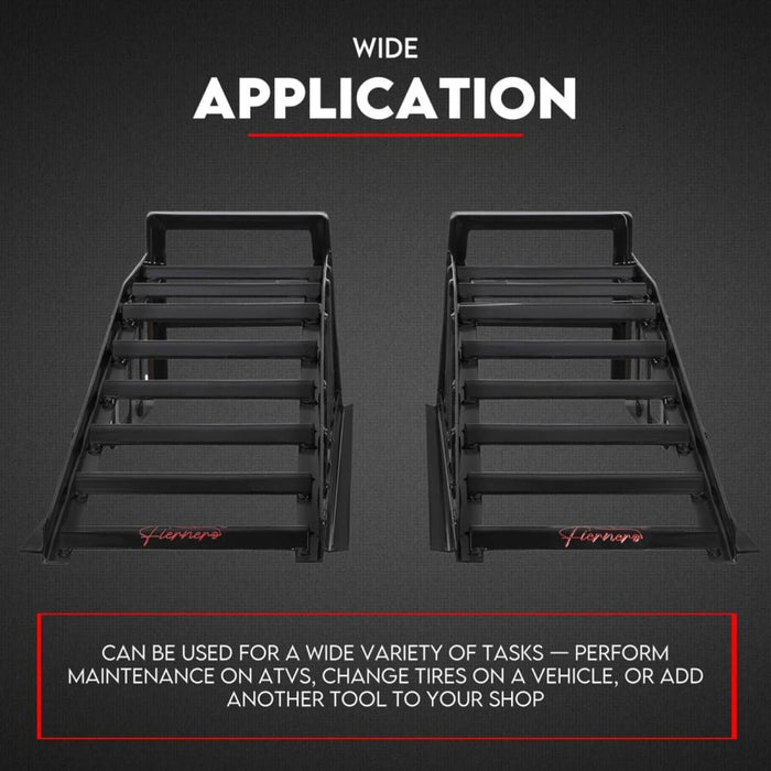 Heavy Duty Portable Car Loading Ramp Set 2000kg Maintenance