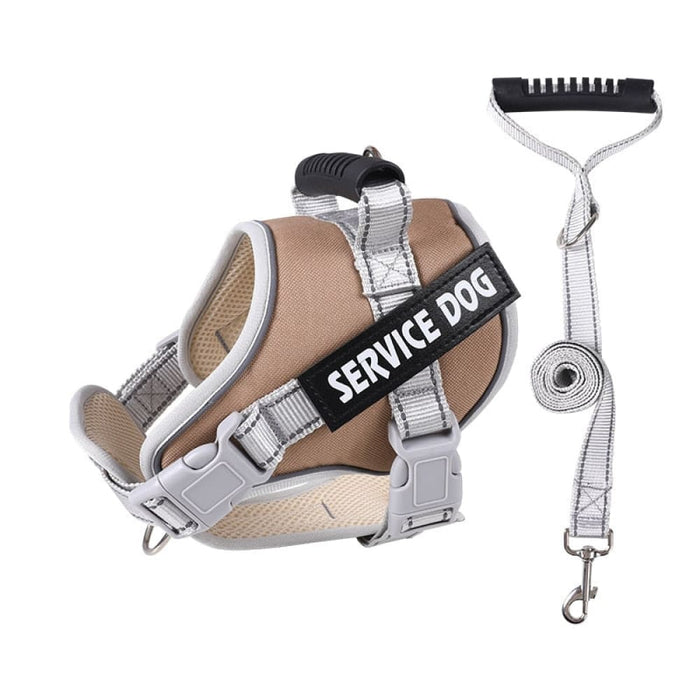 Heavy Duty no Pull Breathable Padded Dog Harness Leash Set