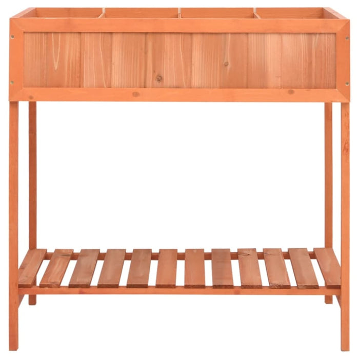 Herb Planter 80x60x80 Cm Solid Firwood Oibnnx