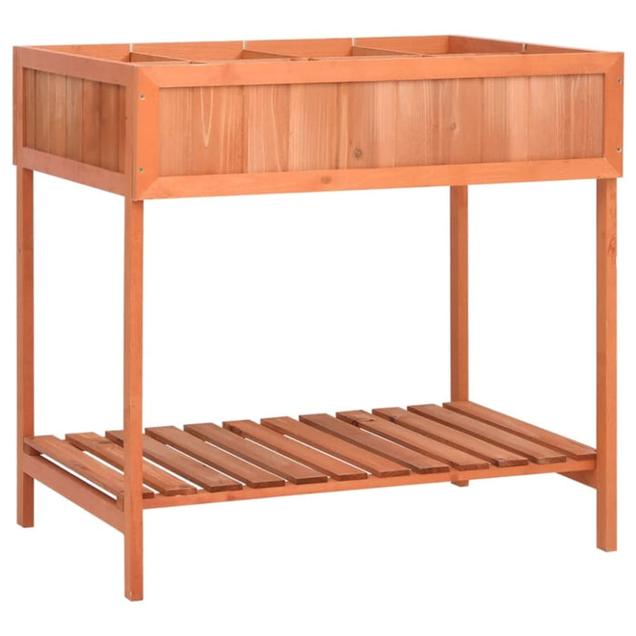 Herb Planter 80x60x80 Cm Solid Firwood Oibnnx