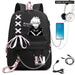 My Hero Academia Anime Womens Backpack with Usb Port