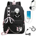 My Hero Academia Anime Womens Backpack with Usb Port