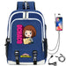 My Hero Academia Izuku Backpack with Usb Charging Port Cute