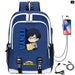 My Hero Academia Izuku Backpack with Usb Charging Port Cute