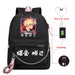 My Hero Academia Katsuki Bakugo Usb Backpack Mha Deku