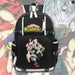 Hero Academia School Backpack Izuku Midoriya Print Shoulder