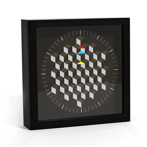 Hexagon Desk Withall Clock