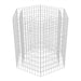 Hexagonal Gabion Raised Bed 100x90x100 Cm Oaxptt