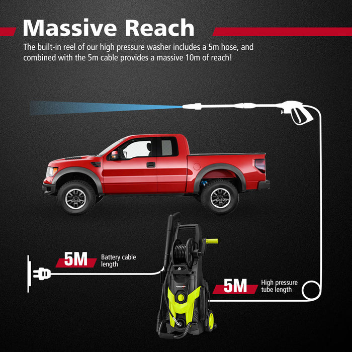 2700W High Pressure Washer Cleaner 4200Psi Electric Water Gurney Pump