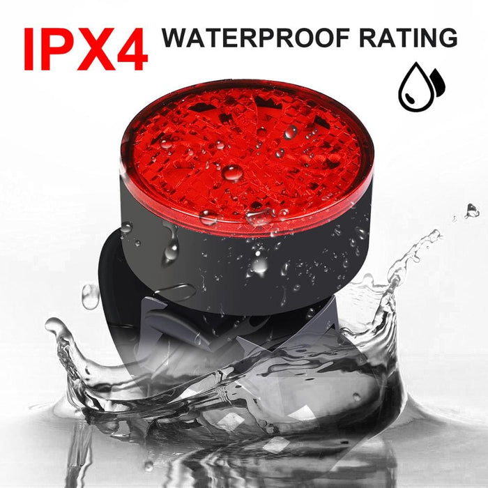 High Brightness Usb Rechargable Tail Light with 8 Modes