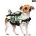 High Buoyancy Dog Life Jacket Shark Camo Pet Safety Vest