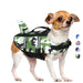 High Buoyancy Dog Life Jacket Shark Camo Pet Safety Vest