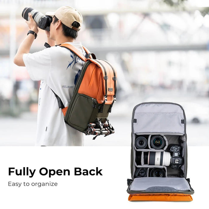 High Capacity Photography Backpack Waterproof Multi