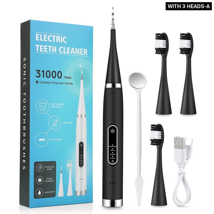 High Frequency Sonic Toothbrush and Teeth Cleaner