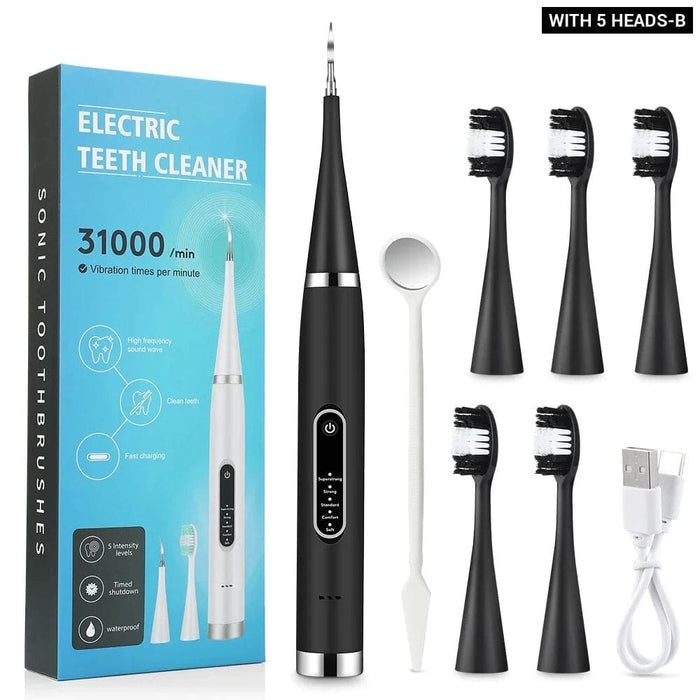High Frequency Sonic Toothbrush and Teeth Cleaner