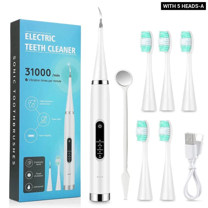 High Frequency Sonic Toothbrush and Teeth Cleaner