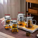 High Grade Glass Teapot Set With One Click Filter