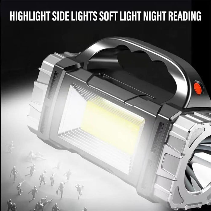 High Power Rechargeable Led Flashlight Portable Waterproof