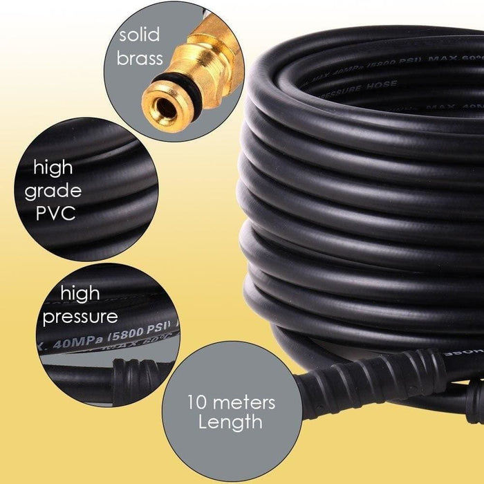 10m High Pressure Water Hose for Karcher K2 - K7 Series | 2