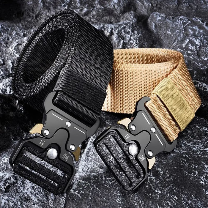 High Quality Mens Tactical Belt Army Outdoor Hunting Multi