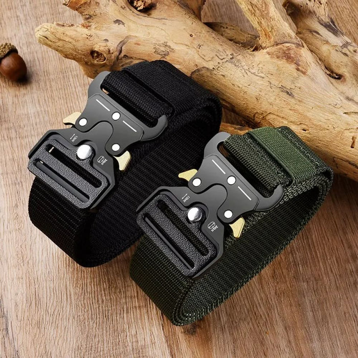High Quality Mens Tactical Belt Army Outdoor Hunting Multi