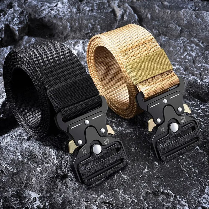 High Quality Mens Tactical Belt Army Outdoor Hunting Multi