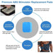 Abs High-quality Replacement Gel Pads for Ems Muscle