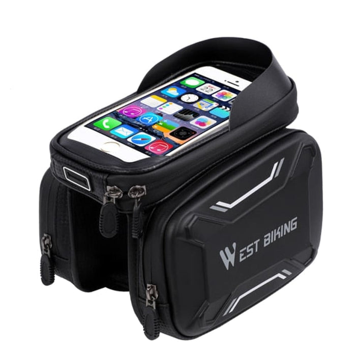 High Quality Waterproof Touch Front Frame Bicycle Bag