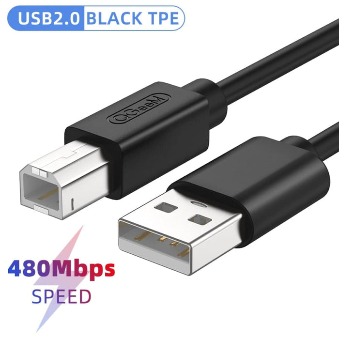 High Speed a to b Male Usb Printer Cable Data Sync for 3d