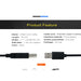 High Speed a to b Male Usb Printer Cable Data Sync for 3d