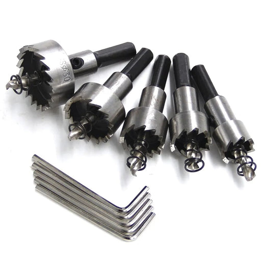 High Speed Steel Sawtooth Tapper Drill Set 16 To 30mm
