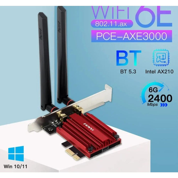 High Speed Tri Band Wifi 6e Adapter For Win 10/11
