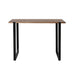 High Bar Table Industrial Pub Solid Wood Kitchen Cafe