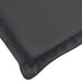 Highback Chair Cushions 4 Pcs Melange Anthracite 120x50x4